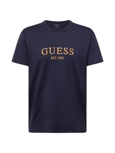 GUESS Bluser & t-shirts  navy / curry