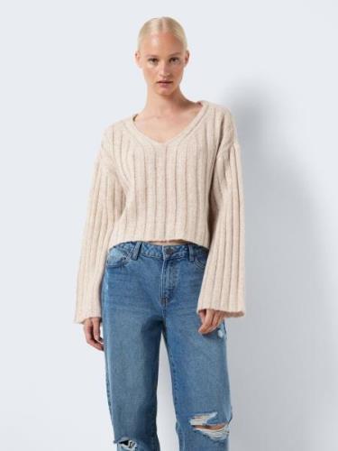 Noisy may Pullover 'NINA'  beige / creme