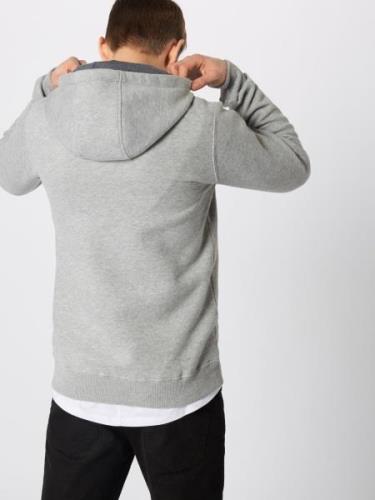 Derbe Sweatshirt 'Surround'  grå / rød