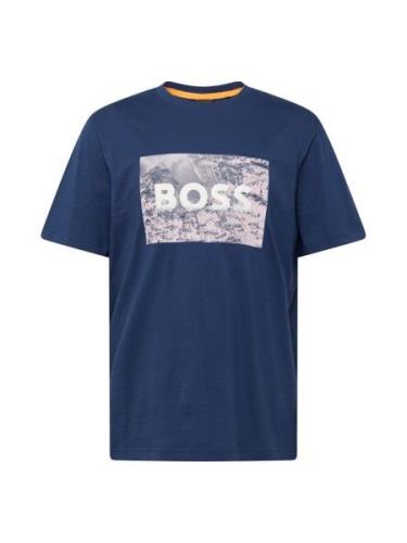 BOSS Bluser & t-shirts 'Building'  navy / greige / hvid