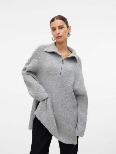 VERO MODA Pullover 'VMPernilla'  grå-meleret