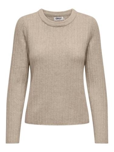 ONLY Pullover 'ONLJEANETT'  mørkebeige