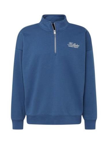 HOLLISTER Sweatshirt 'APAC EXCLUSIVE'  dueblå / hvid