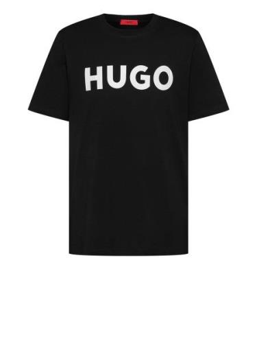 HUGO Bluser & t-shirts  sort / hvid