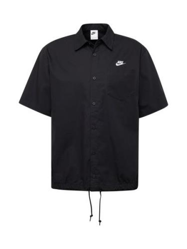 Nike Sportswear Bluser & t-shirts 'Club'  sort / hvid