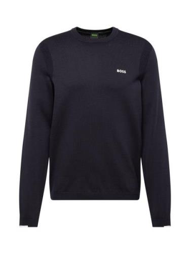 BOSS Pullover 'Ever-X'  mørkeblå / offwhite