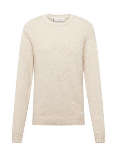 GUESS Pullover 'Deven'  lysebeige