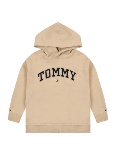 TOMMY HILFIGER Sweatshirt 'VARSITY'  creme / rød / sort / hvid