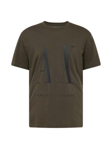 ARMANI EXCHANGE Bluser & t-shirts '8NZTPA'  oliven / sort