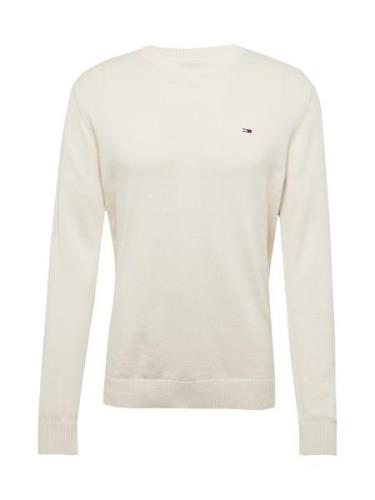 Tommy Jeans Pullover 'ESSENTIAL'  ecru / navy / rød / hvid