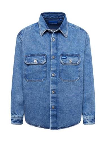 HUGO Skjorte 'Ebolt'  blue denim