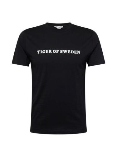 Tiger of Sweden Bluser & t-shirts 'DILLAN'  sort / hvid