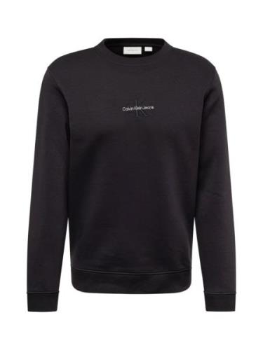 Calvin Klein Jeans Sweatshirt  sort / hvid