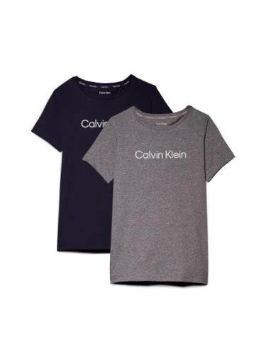 Calvin Klein Jeans Bluser & t-shirts  marin / grå-meleret / hvid