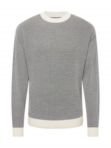 JACK & JONES Pullover 'JORSCOTT'  beige / sort