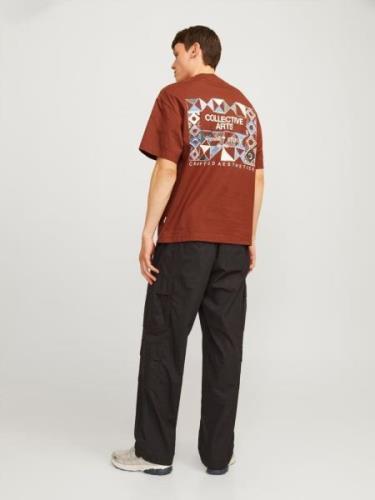 JACK & JONES Bluser & t-shirts 'JJJornoho'  brun