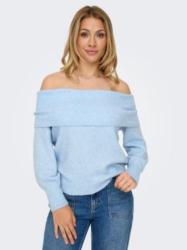 ONLY Pullover 'ONLJEANETT'  lyseblå