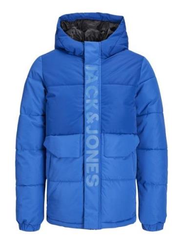 Jack & Jones Junior Vinterjakke 'Speed'  koboltblåt / royalblå / lyseb...