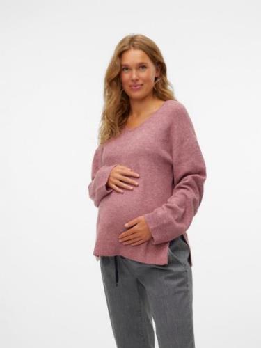 MAMALICIOUS Pullover 'MLAysa'  gammelrosa