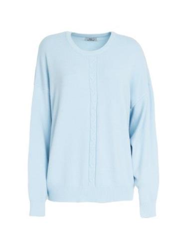 Influencer Pullover  lyseblå