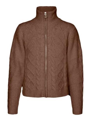 VERO MODA Cardigan 'ALBA'  sepia