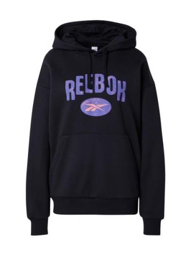 Reebok Sweatshirt  lyselilla / orange / sort