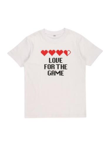 Mister Tee Shirts 'Love For The Game'  rød / sort / hvid