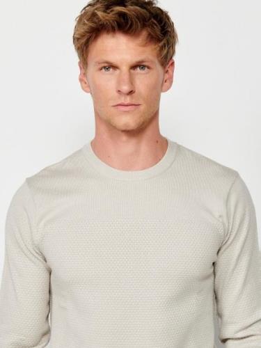 KOROSHI Pullover 'Punto'  offwhite