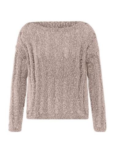 heine Pullover  mørkebeige / taupe