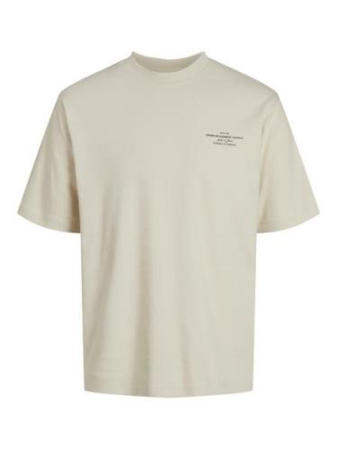 JACK & JONES Bluser & t-shirts 'JPRBLACHAD'  beige / sort