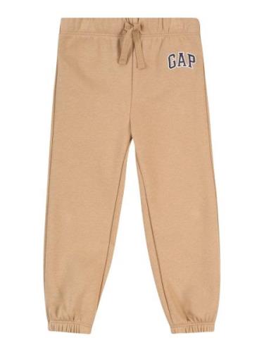 GAP Bukser  lysebrun / sort / offwhite