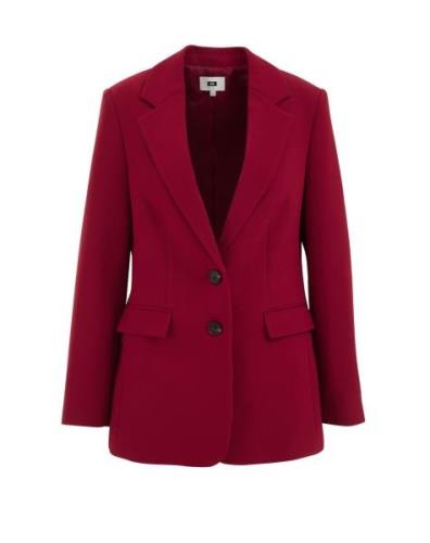 WE Fashion Blazer  rød / merlot