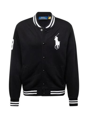 Polo Ralph Lauren Sweatjakke  sort / hvid