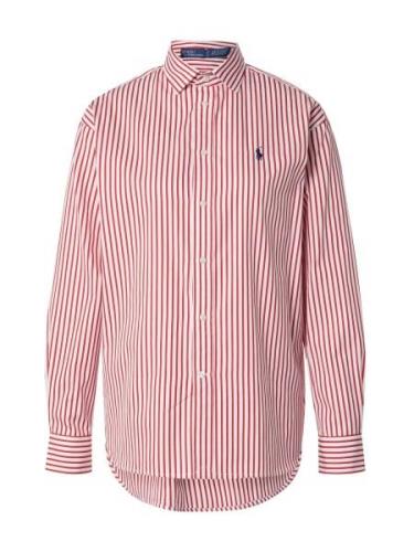 Polo Ralph Lauren Bluse  rød / hvid