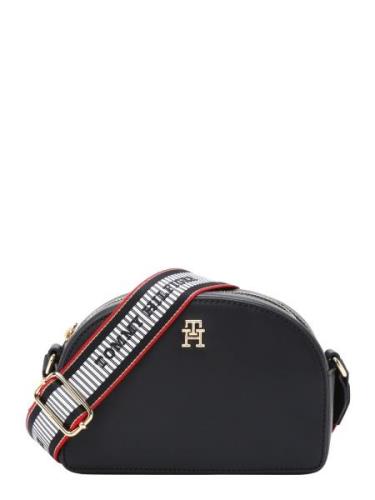 TOMMY HILFIGER Skuldertaske 'Fresh'  navy / guld