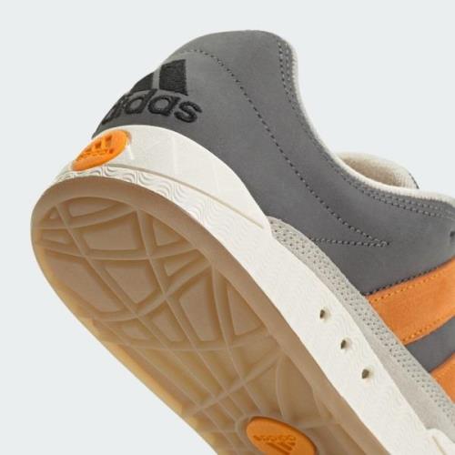 ADIDAS ORIGINALS Sneaker low 'Adimatic'  grå / orange