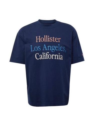 HOLLISTER Bluser & t-shirts  navy / azur / mandarin / æggeskal