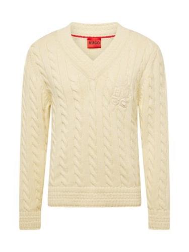 HUGO Pullover 'Sacoss'  lysebeige