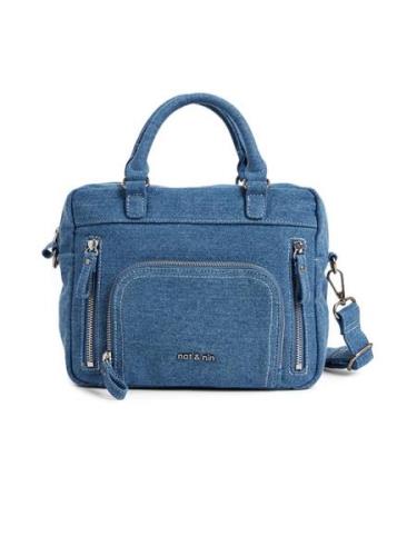 Nat&Nin Håndtaske 'Macy'  blue denim