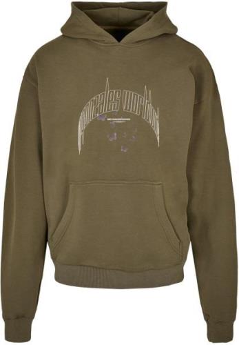 MJ Gonzales Sweatshirt  oliven / hvid