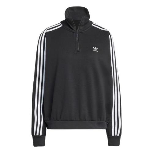 ADIDAS ORIGINALS Sweatshirt 'Adicolor'  sort / hvid