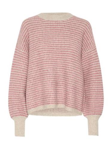 Kaffe Pullover 'Ellery'  greige / gammelrosa