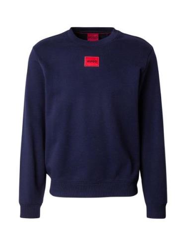 HUGO Sweatshirt 'Diragol212'  navy / lys rød