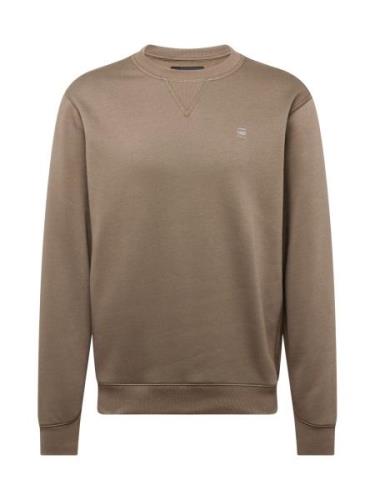 G-STAR Sweatshirt 'Premium Core'  mørkebeige