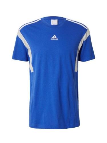 ADIDAS SPORTSWEAR Funktionsskjorte  royalblå / lysegrå / hvid