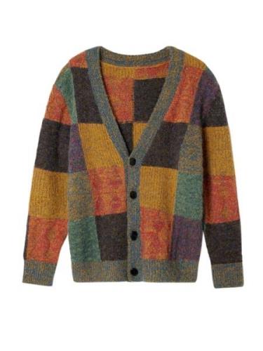 Desigual Cardigan  mørkegrøn / blandingsfarvet