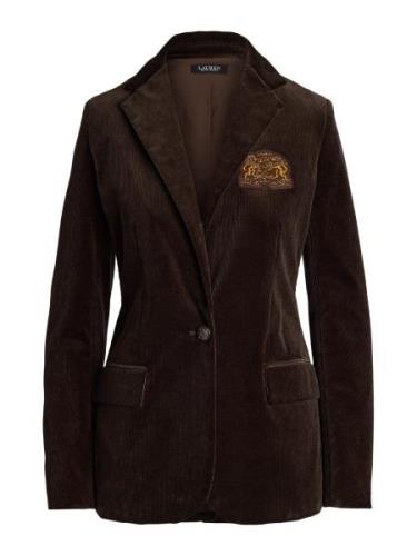 Lauren Ralph Lauren Blazer 'CAHWIN'  choko / guld