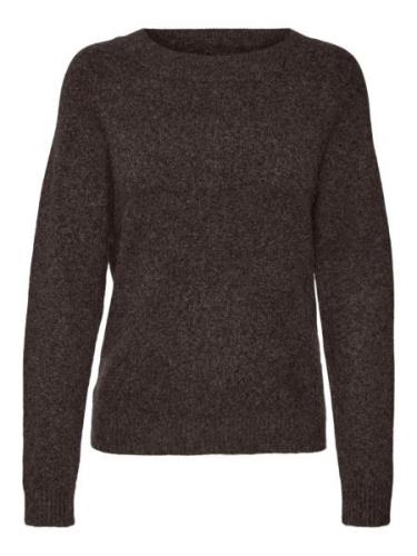 VERO MODA Pullover 'VMDoffy'  mørkebrun