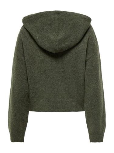 JDY Pullover 'JDYRUE'  mørkegrøn