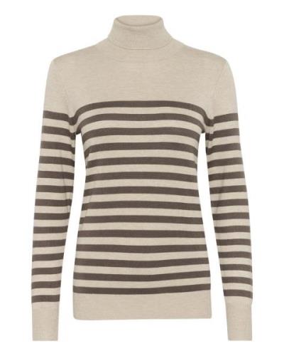 Kaffe Pullover 'Lizza'  lysebeige / brun